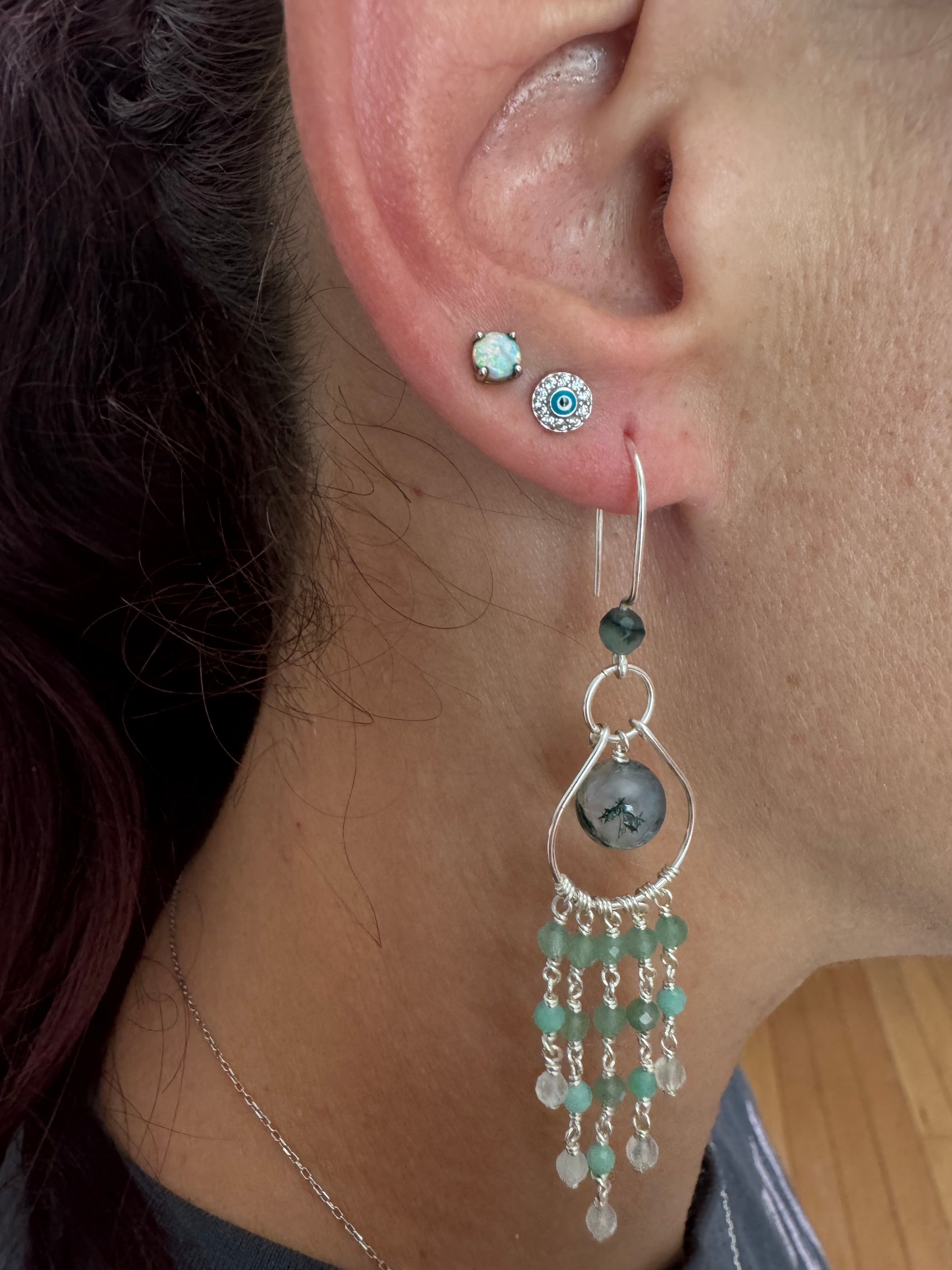 Celestial Cascade: Forest Moon