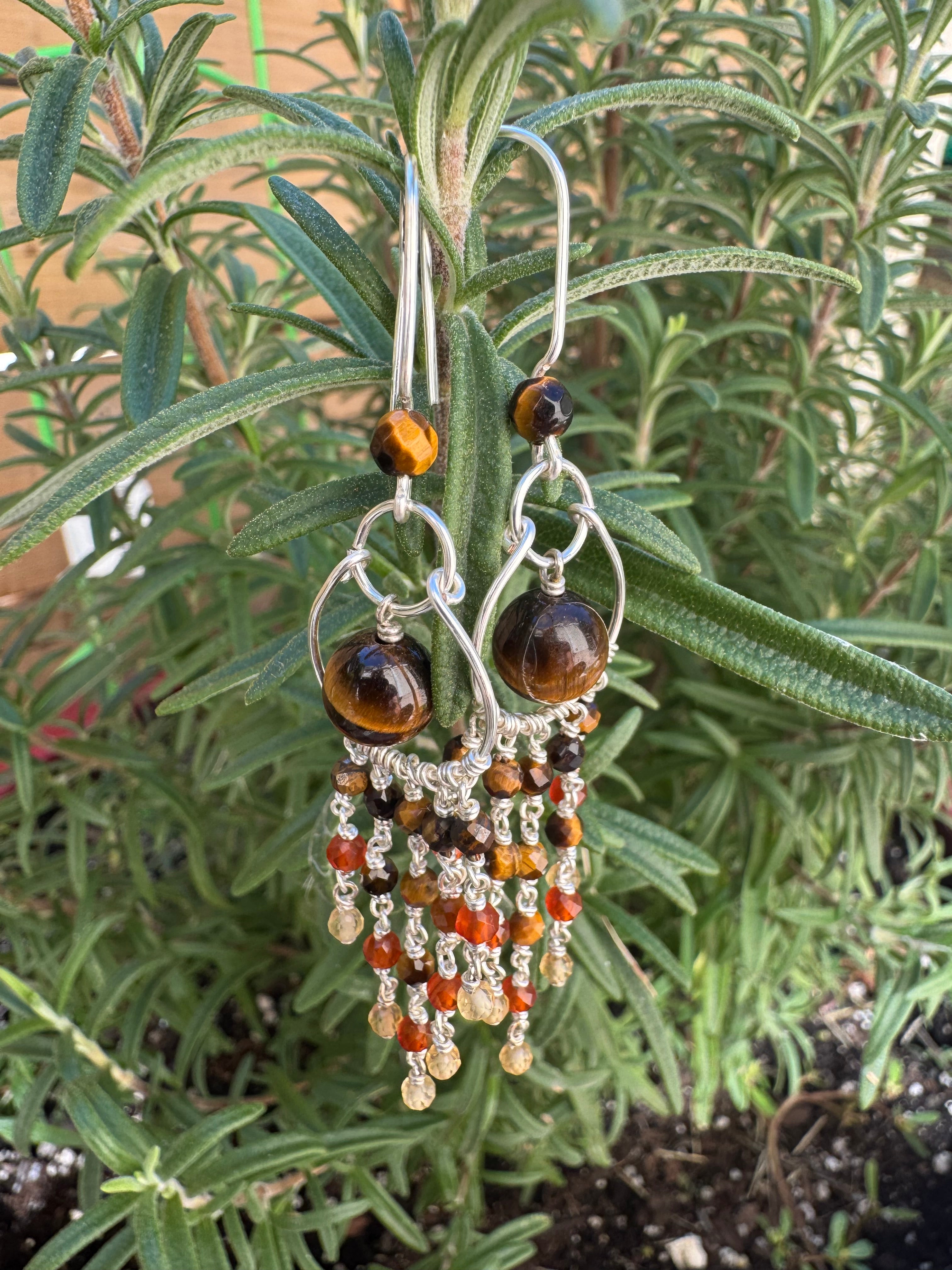 Celestial Cascade: Solar Flame