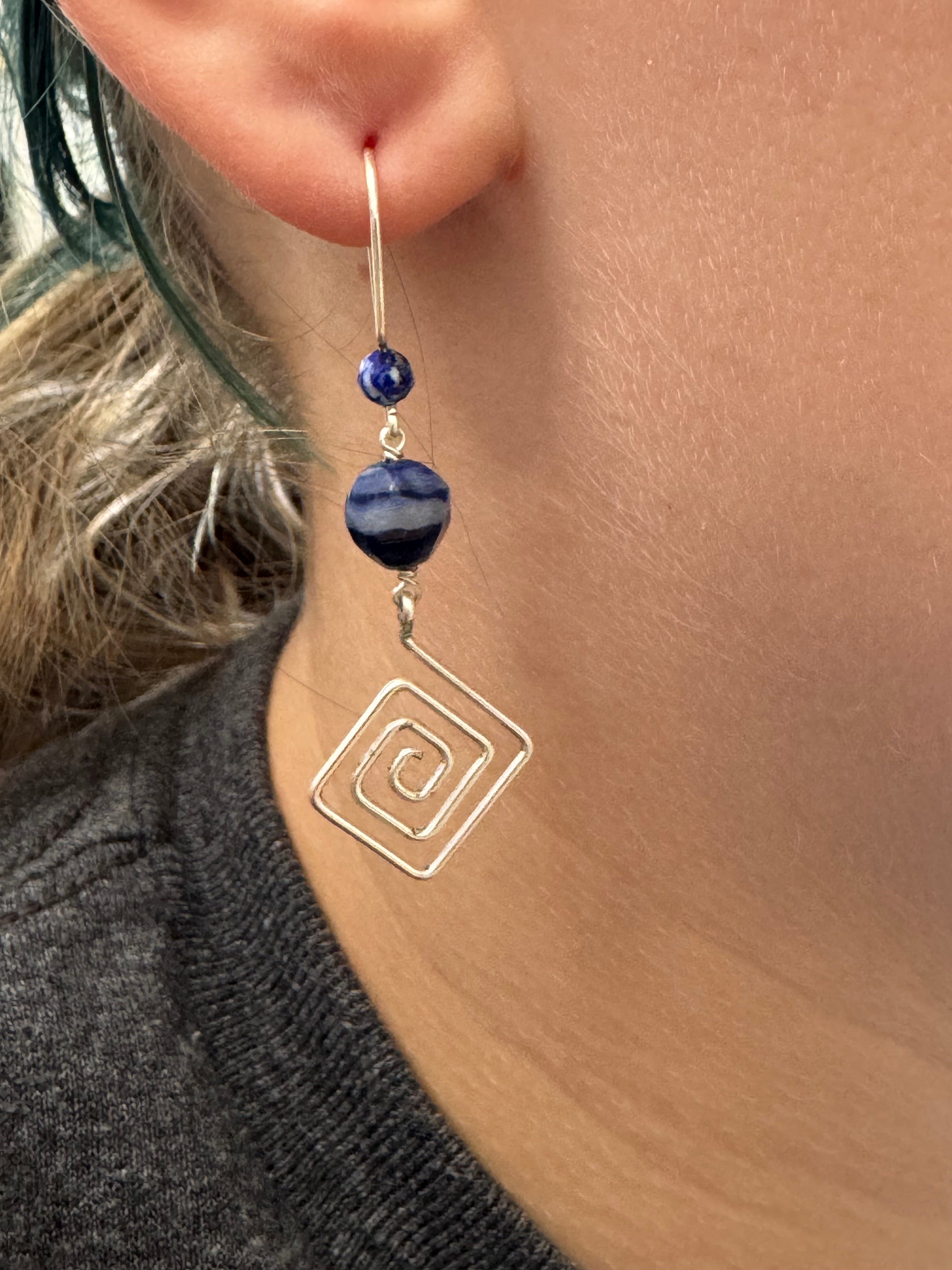 Celestial Keys: Sodalite Spiral
