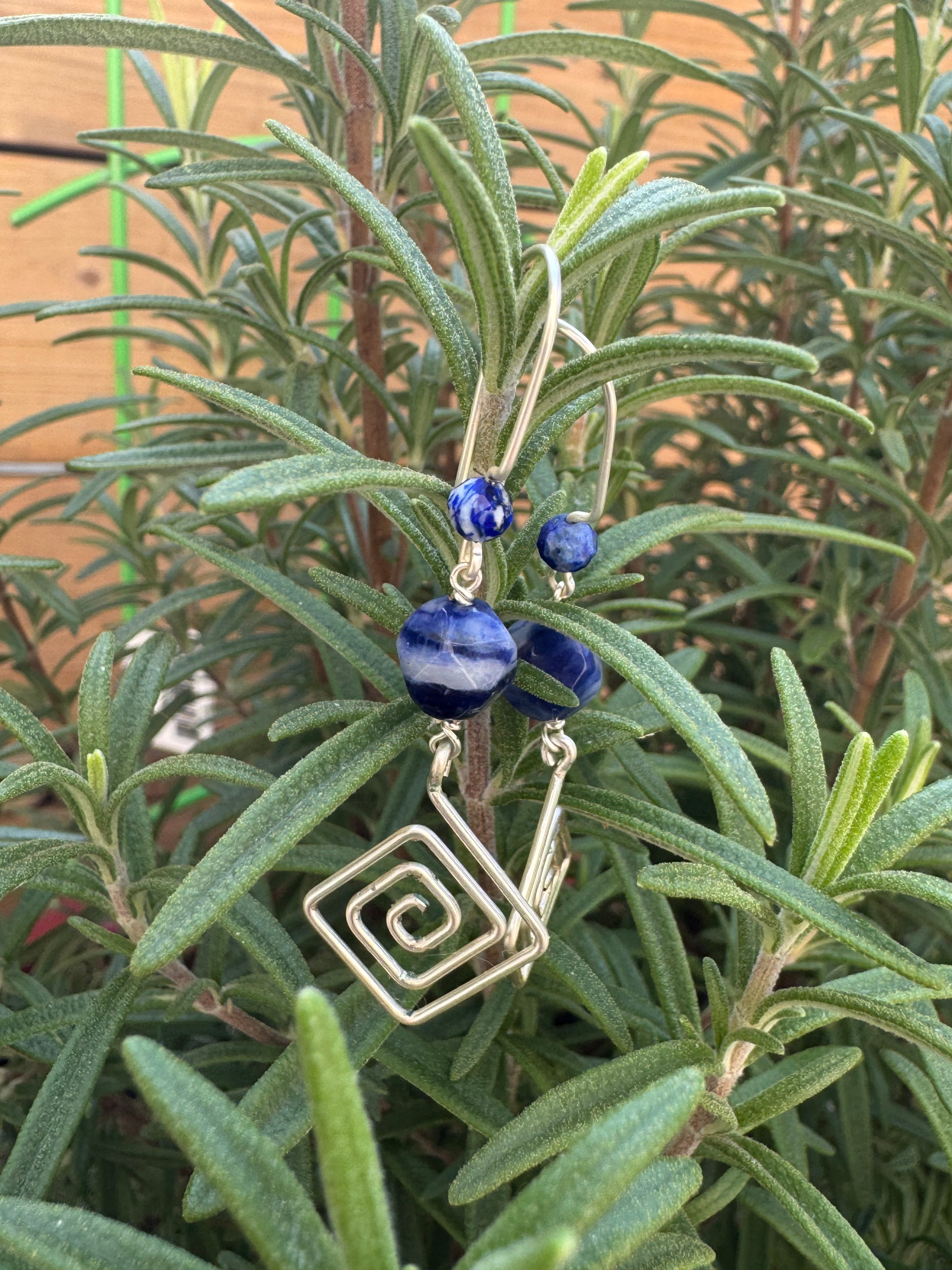 Celestial Keys: Sodalite Spiral