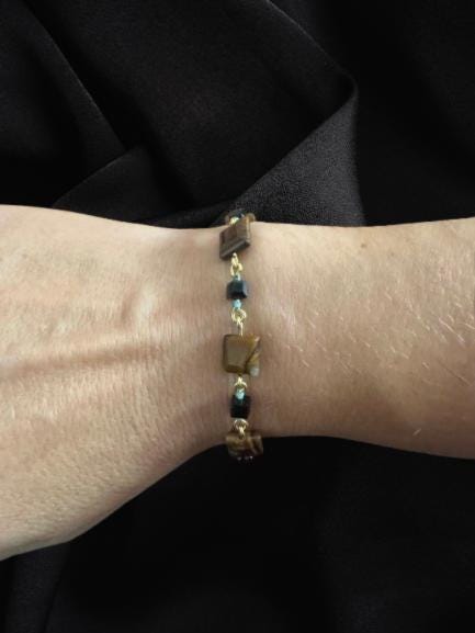 Genuine Tiger’s Eye Handmade Bracelet