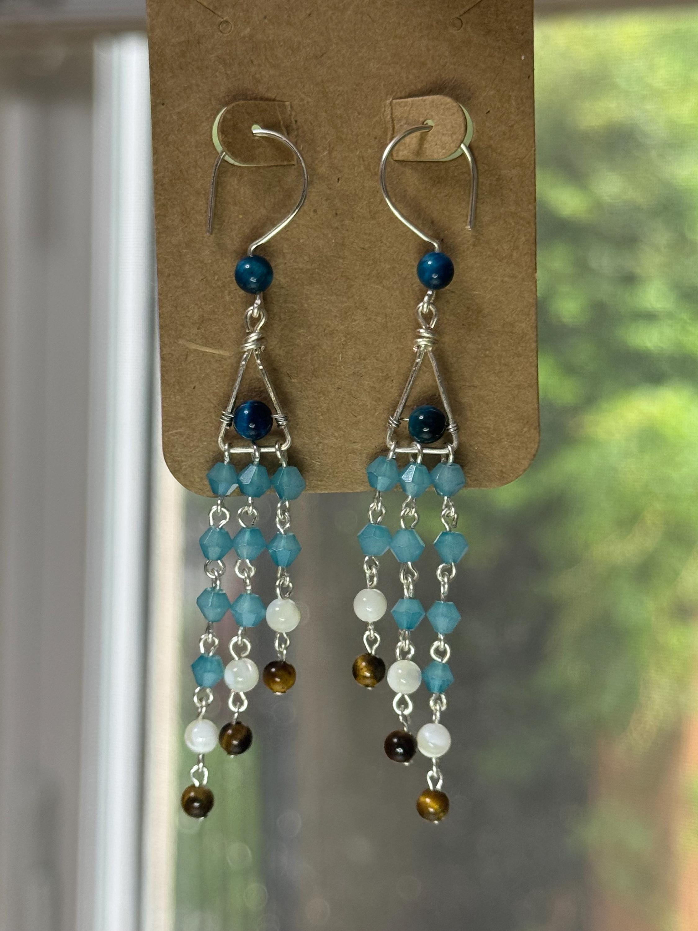 Chandelier Beach Earrings